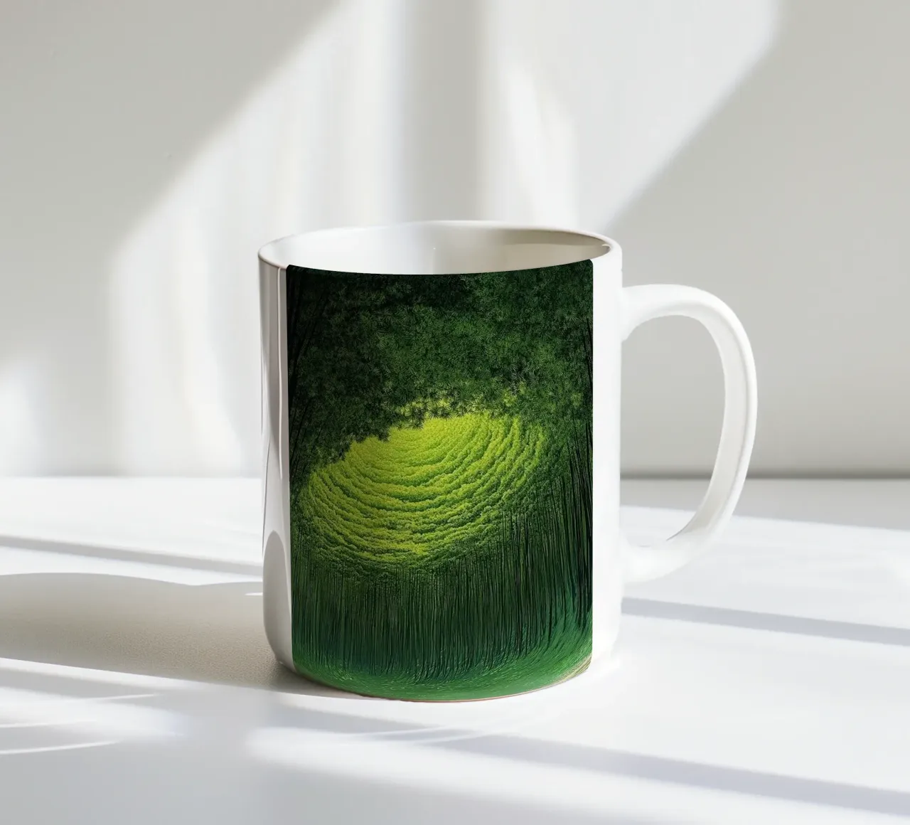 giant hole forest tazza in ceramica da scoten