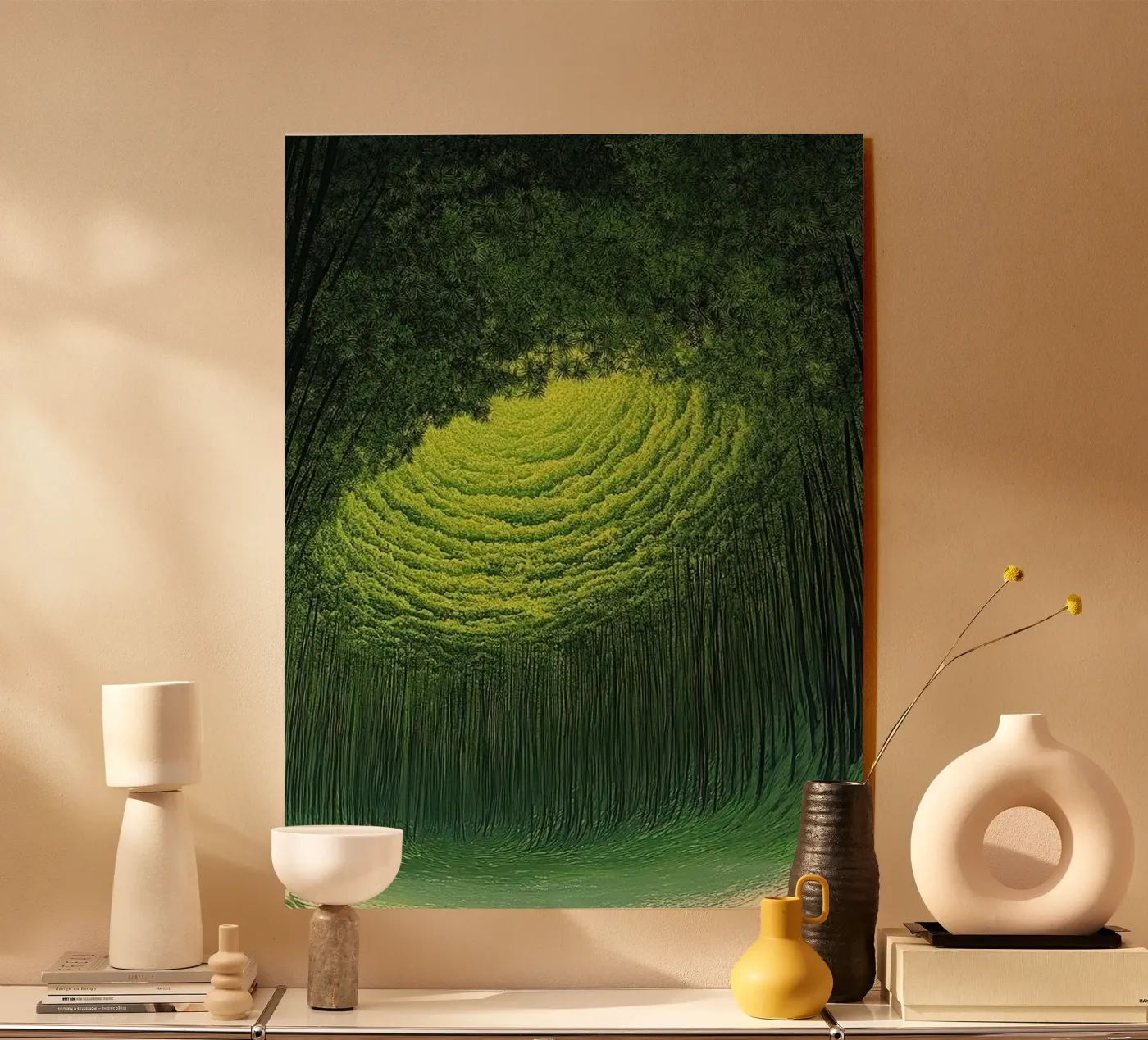 giant hole forest plexiglass da scoten