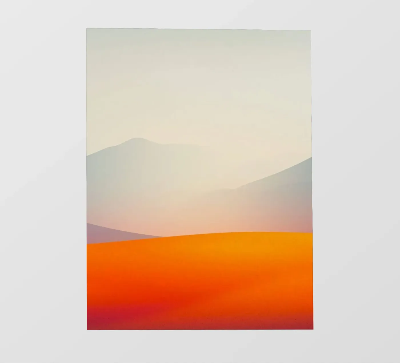 gradient sunset PVC Plane von scoten