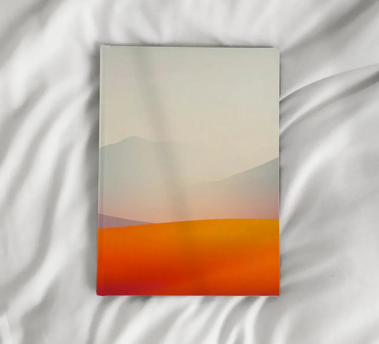 gradient sunset notebook by scoten