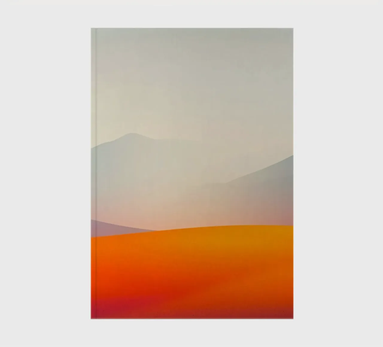 gradient sunset notebook by scoten