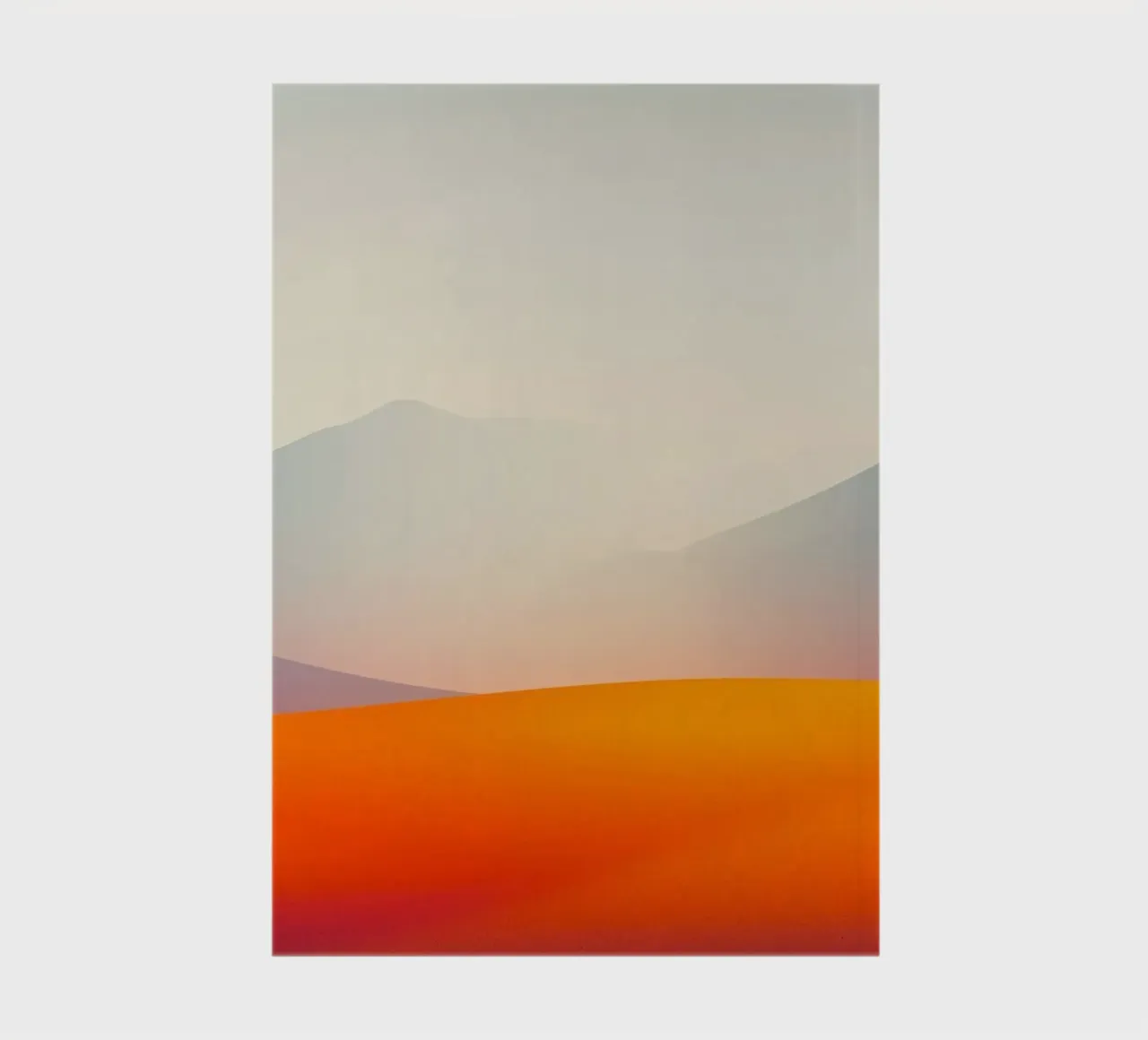 gradient sunset notebook by scoten