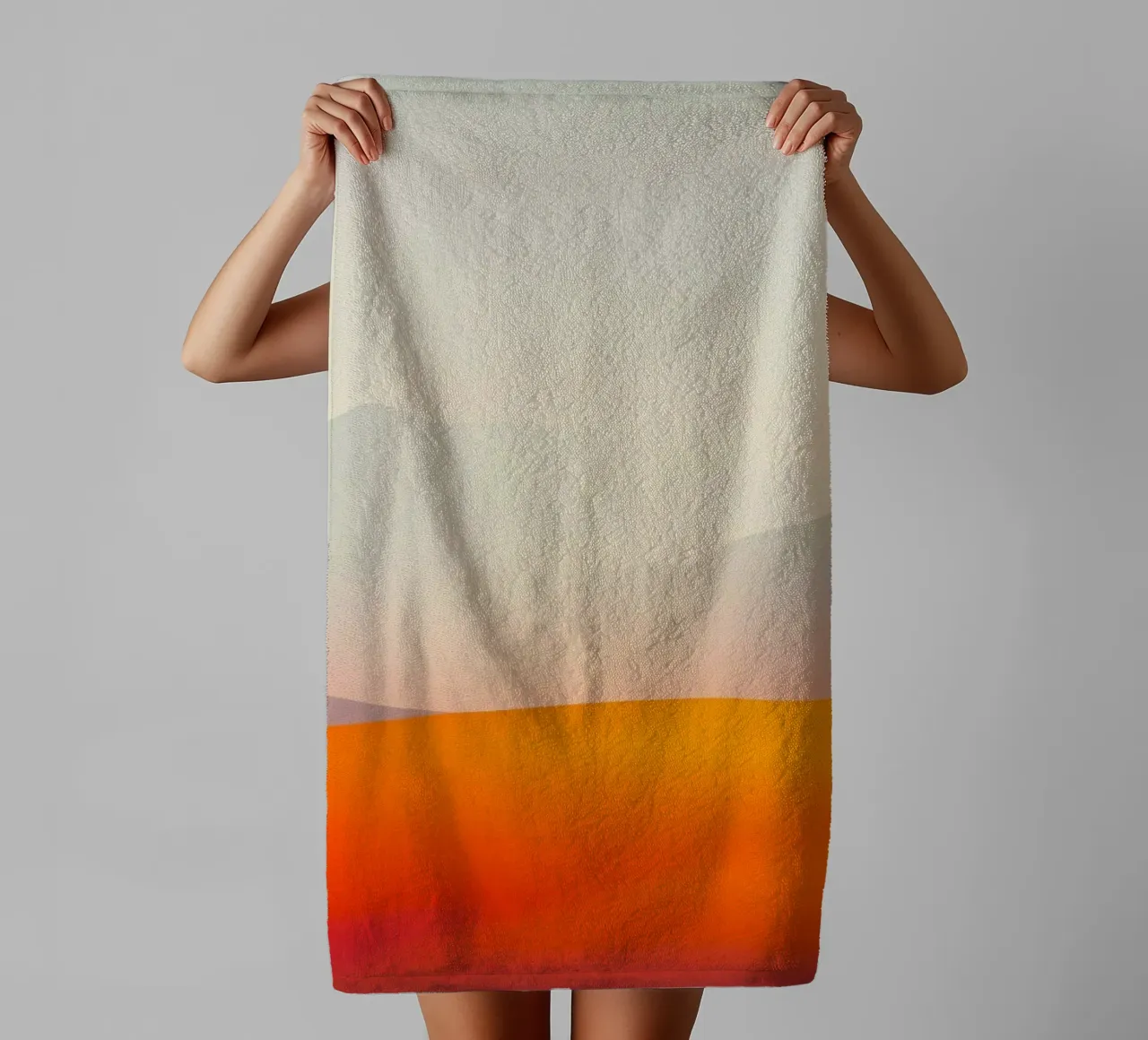 gradient sunset asciugamano da bagno da scoten
