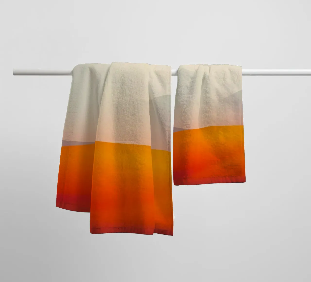 gradient sunset asciugamano da bagno da scoten