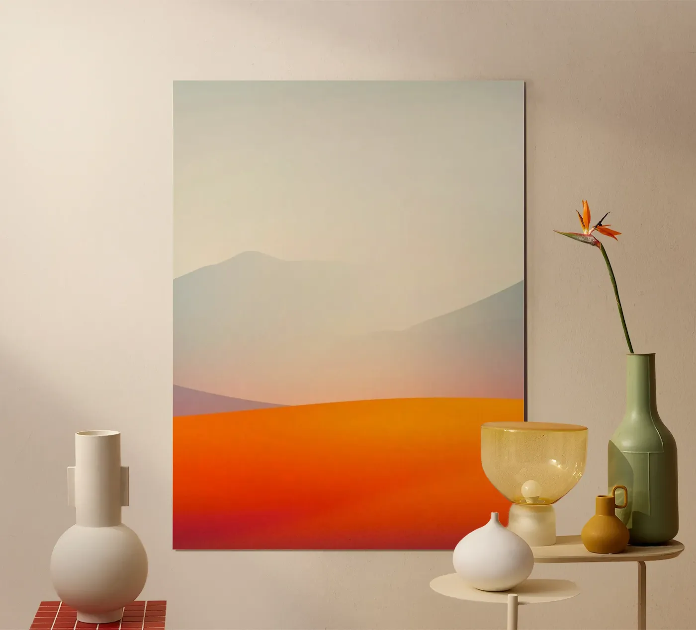 gradient sunset poster de scoten