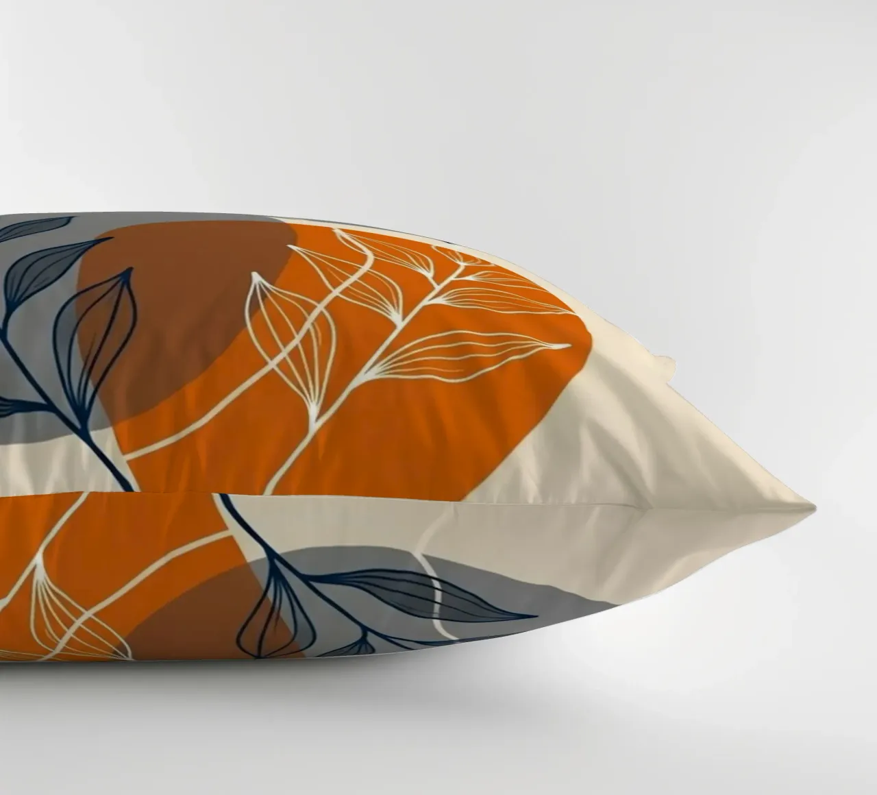 Boho Abstract Botanical Print decorative cushion by Artistic-shop
