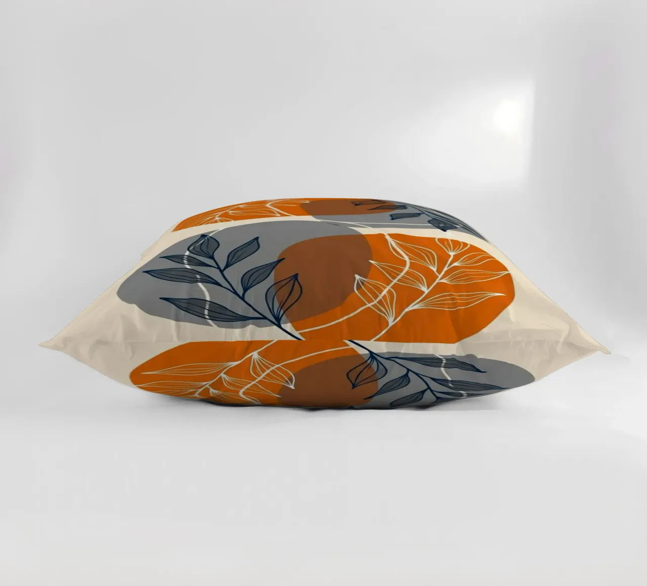Boho Abstract Botanical Print decorative cushion by Artistic-shop