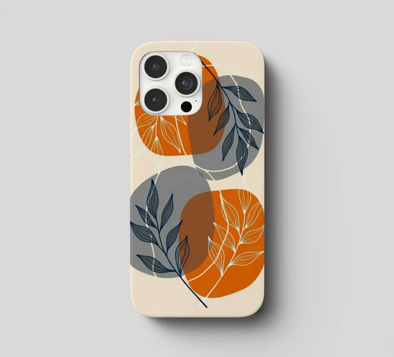 Stampa botanica astratta Boho cover iphone da Artistic-shop