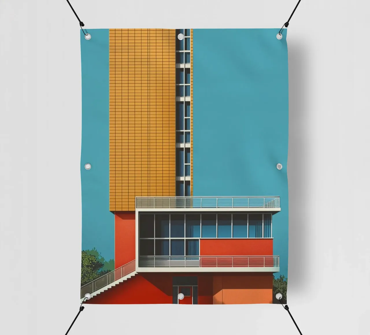 high color architect telo in pvc da scoten