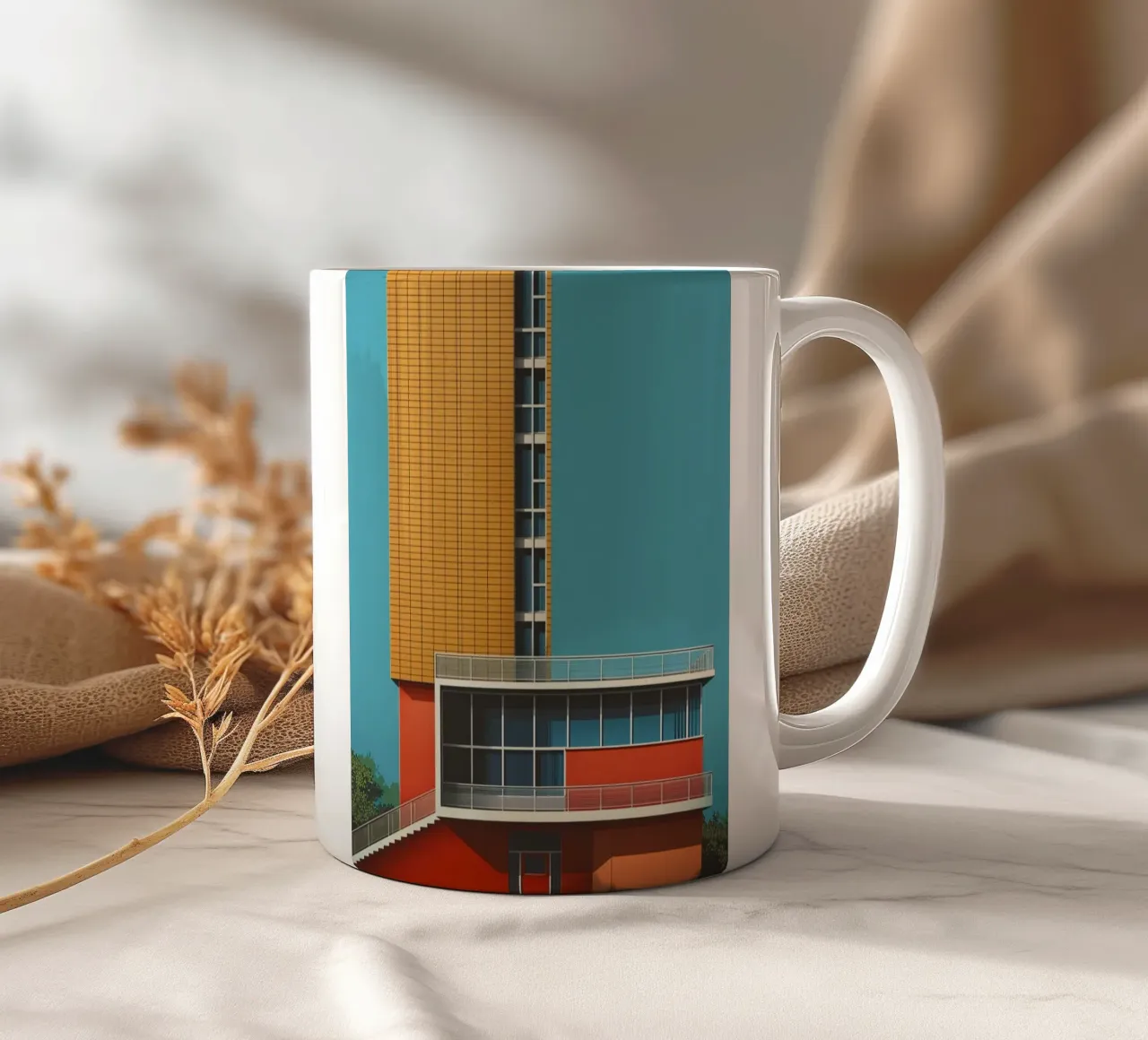 high color architect keramische mok van scoten