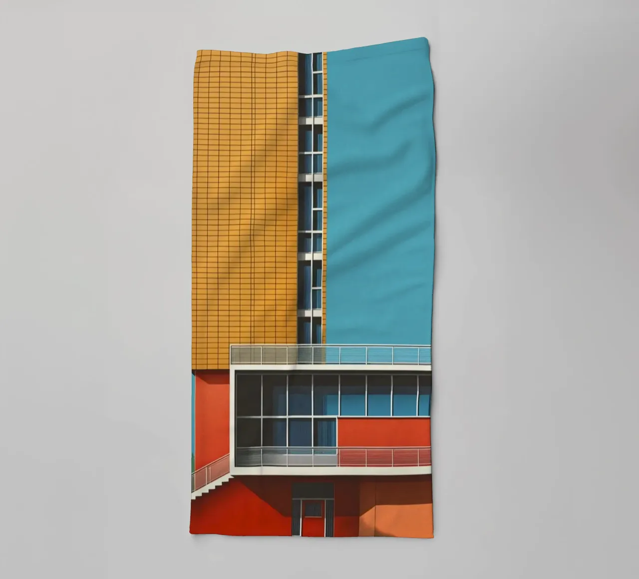 high color architect badhanddoek van scoten