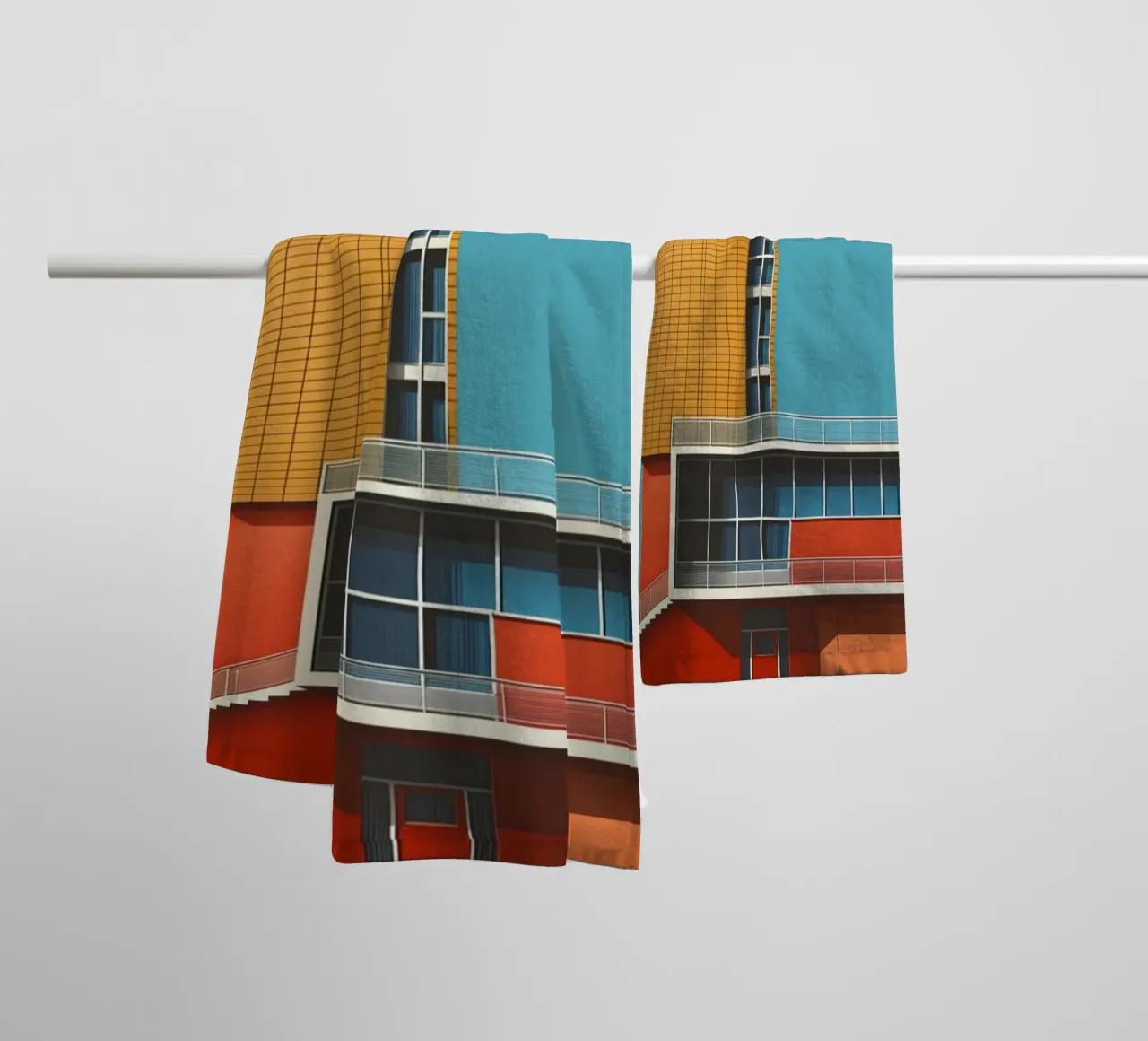high color architect badhanddoek van scoten