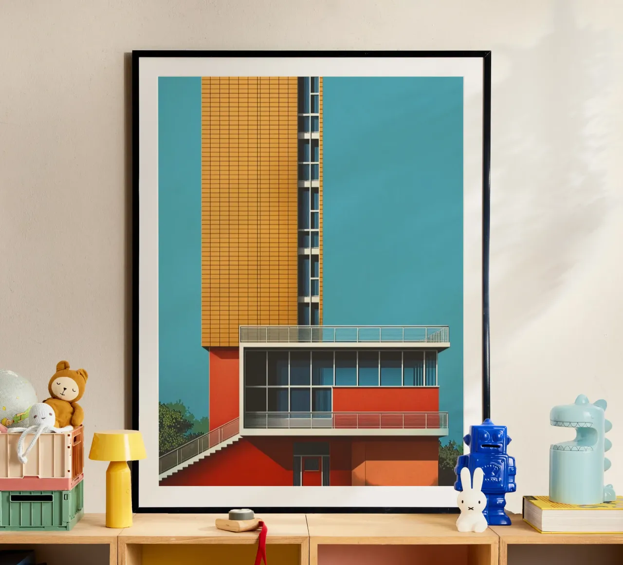 high color architect poster da scoten