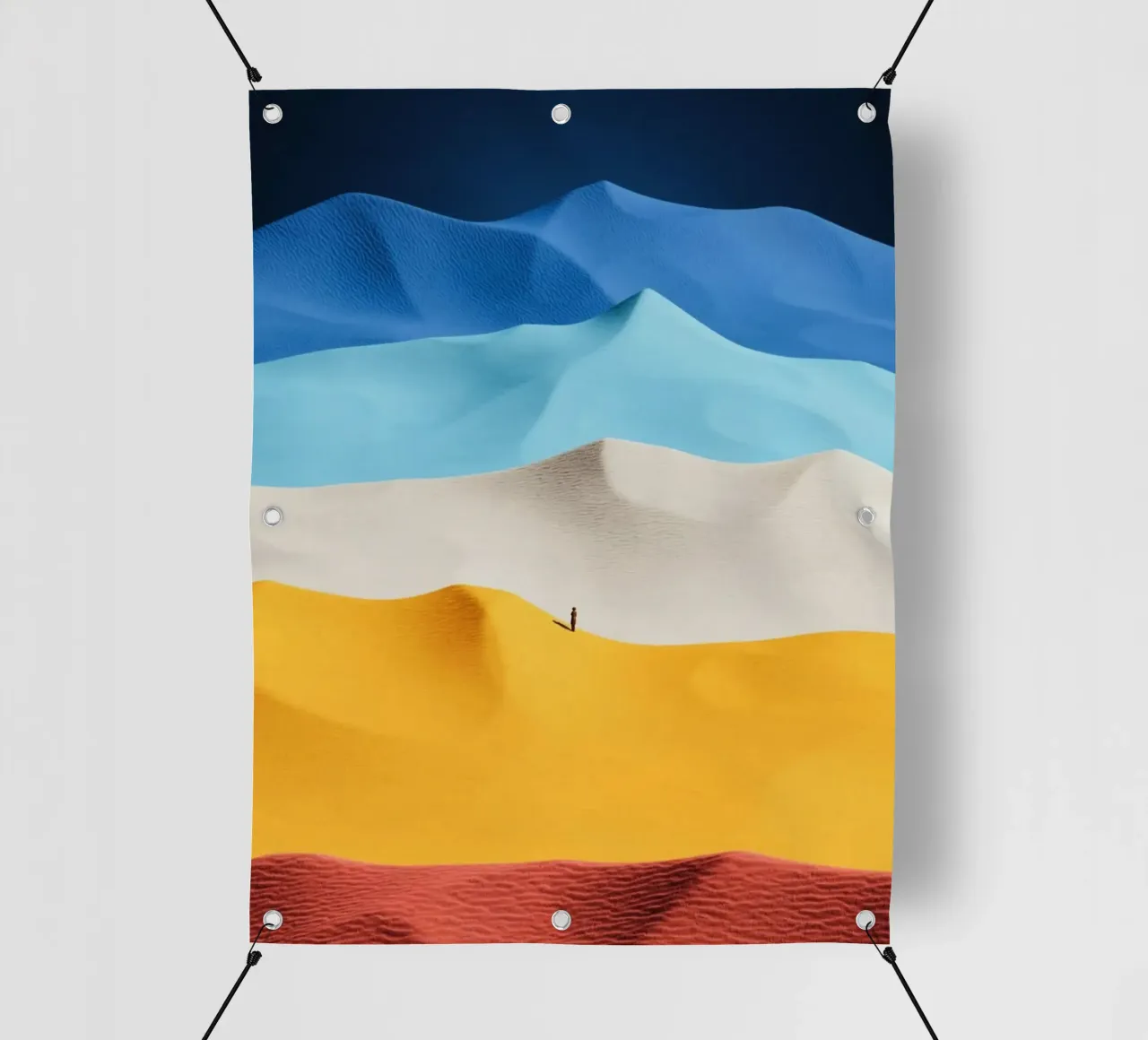 wave color mountain telo in pvc da scoten