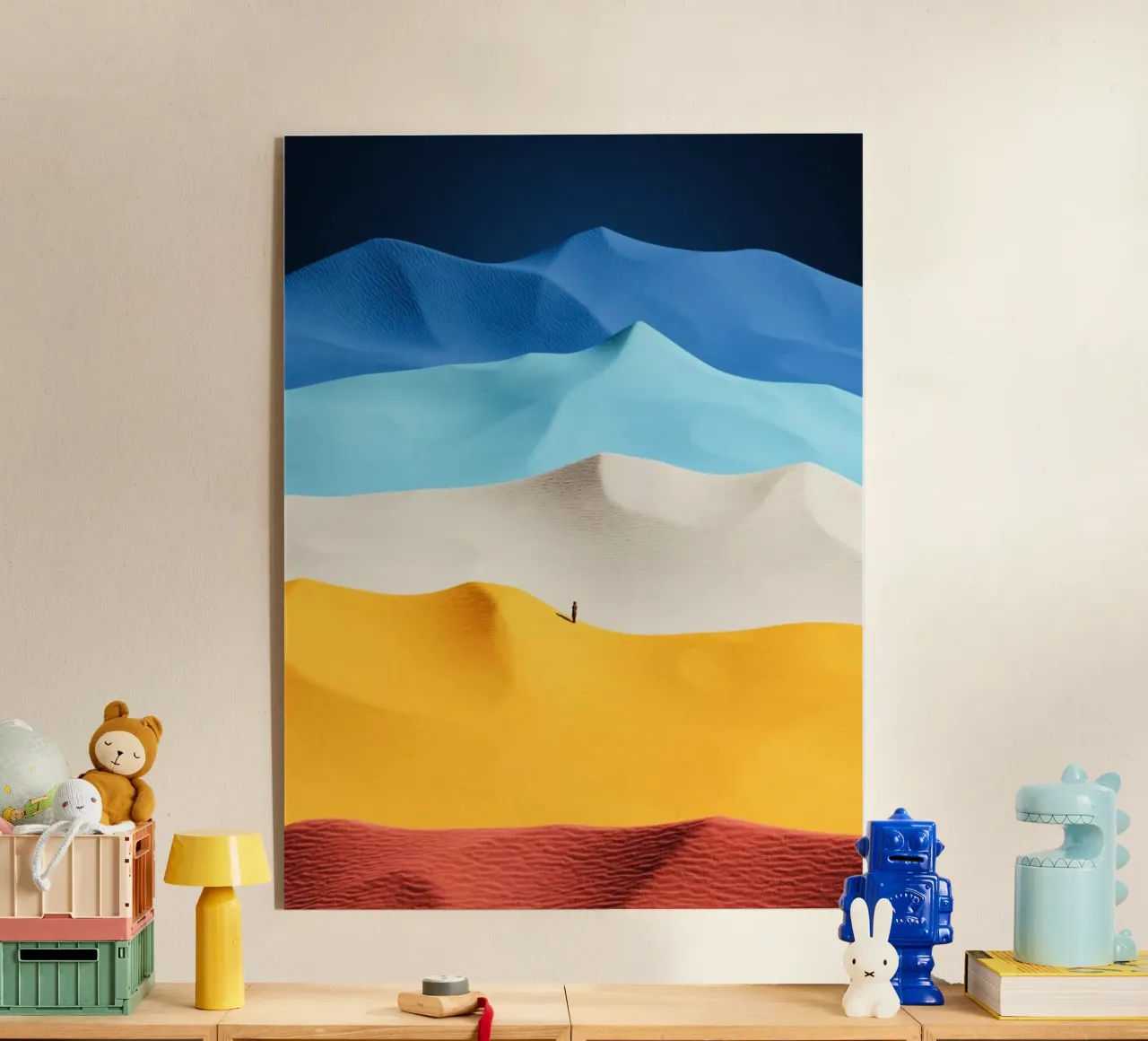 wave color mountain plexiglass da scoten