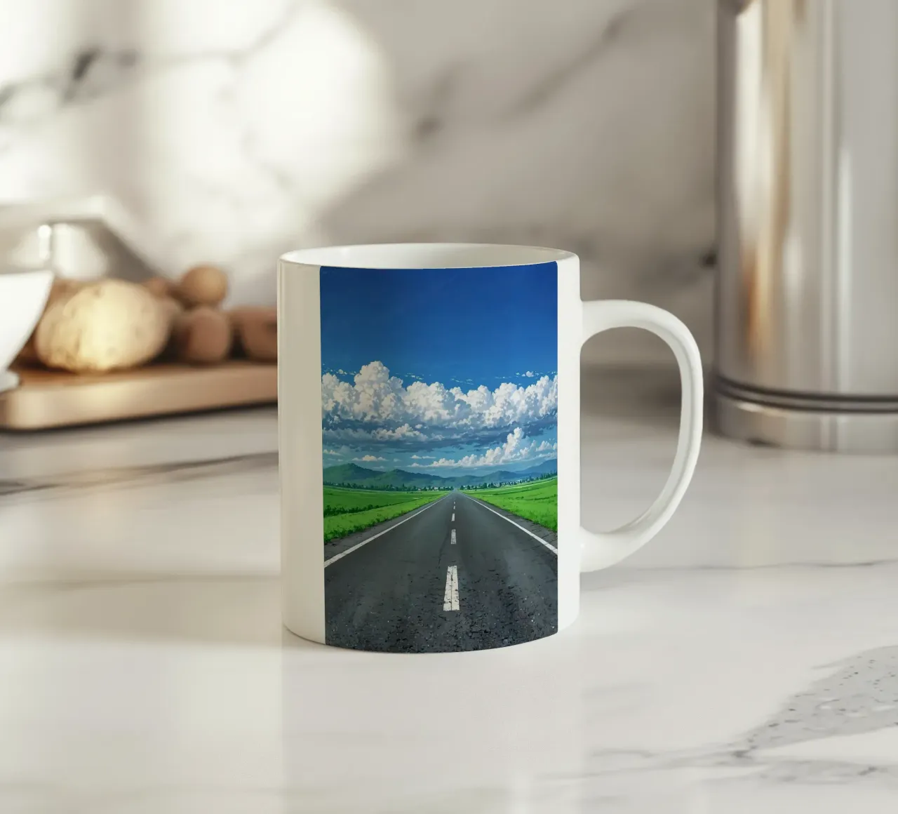 endless road tazza in ceramica da scoten