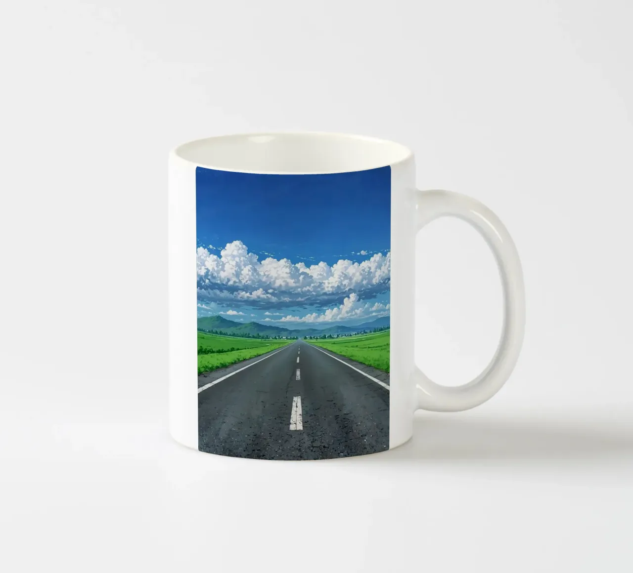endless road tazza in ceramica da scoten