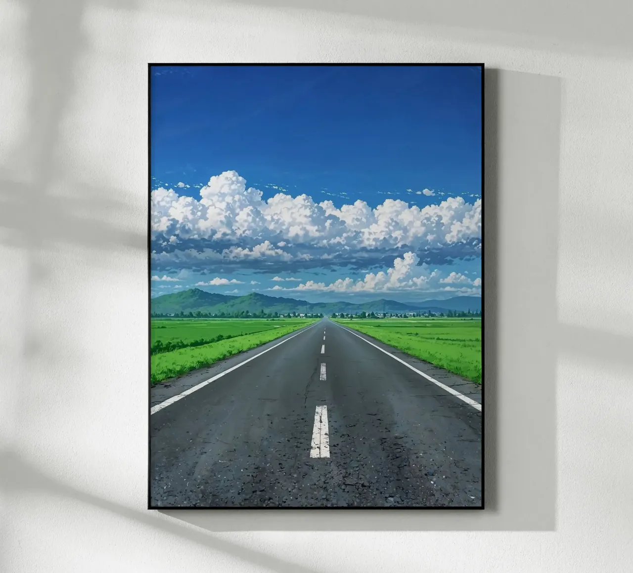 endless road plexiglass da scoten