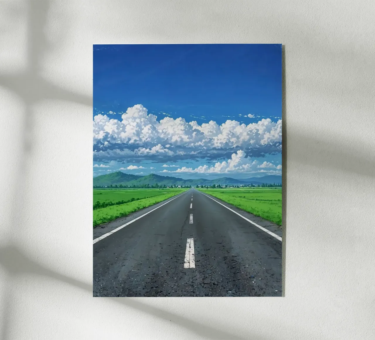 endless road Acryl-Glas von scoten