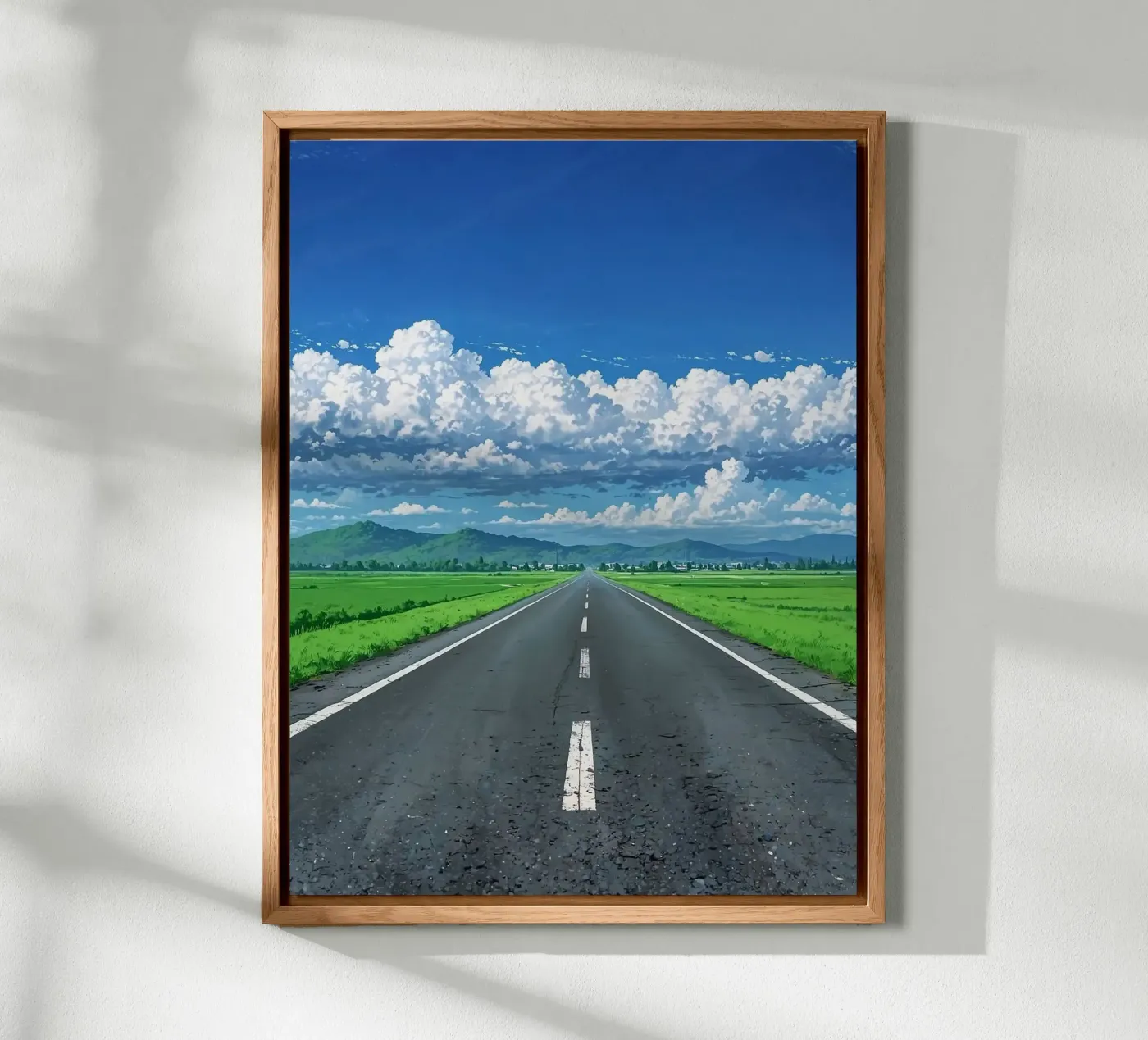 endless road alluminio dibond da scoten