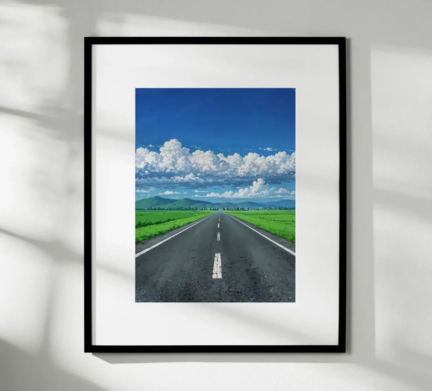 endless road poster by scoten