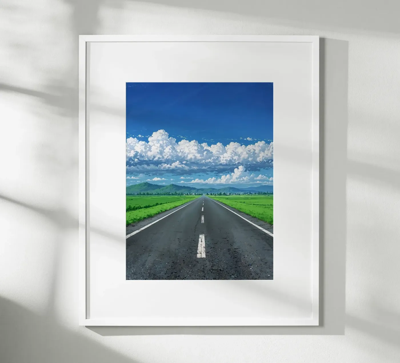endless road poster by scoten