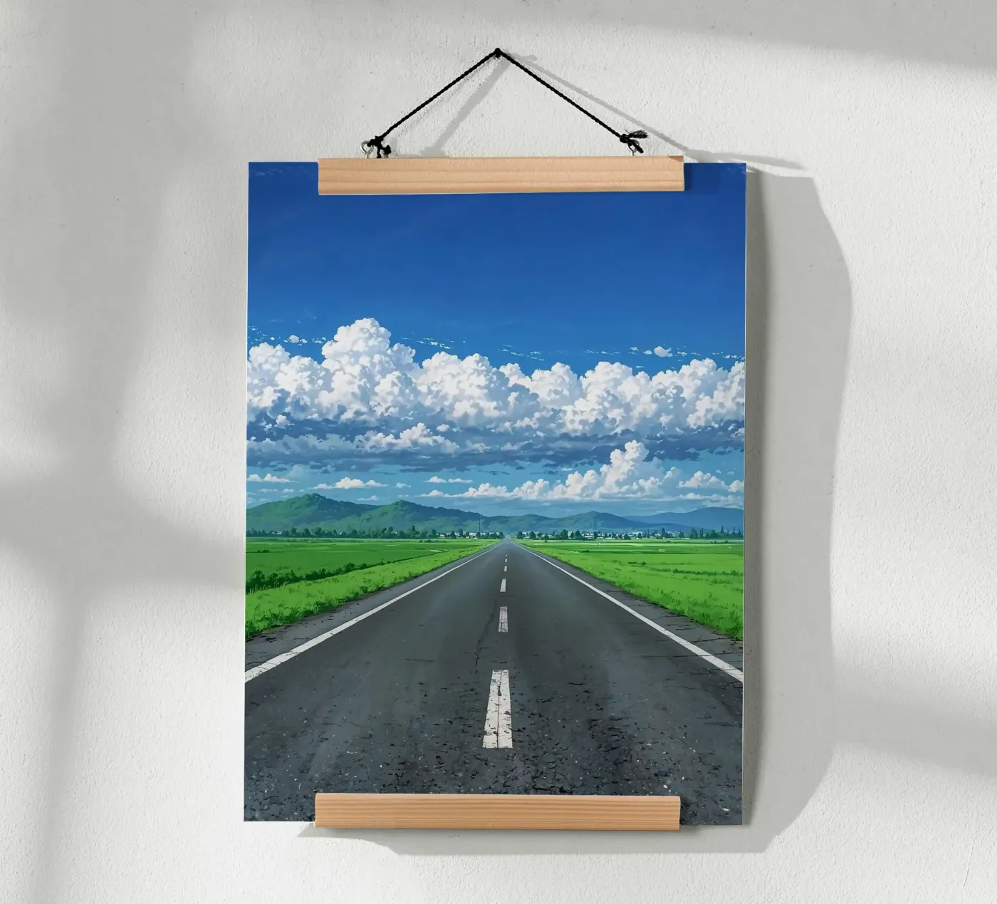 endless road poster de scoten