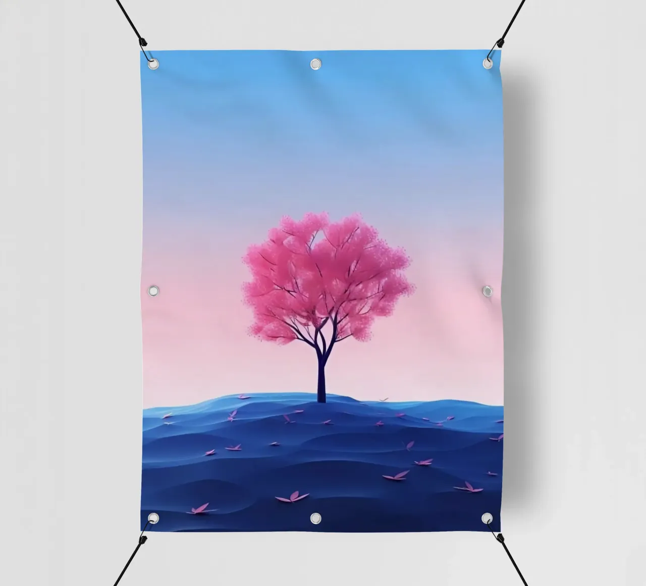 blossom and leaf telo in pvc da scoten