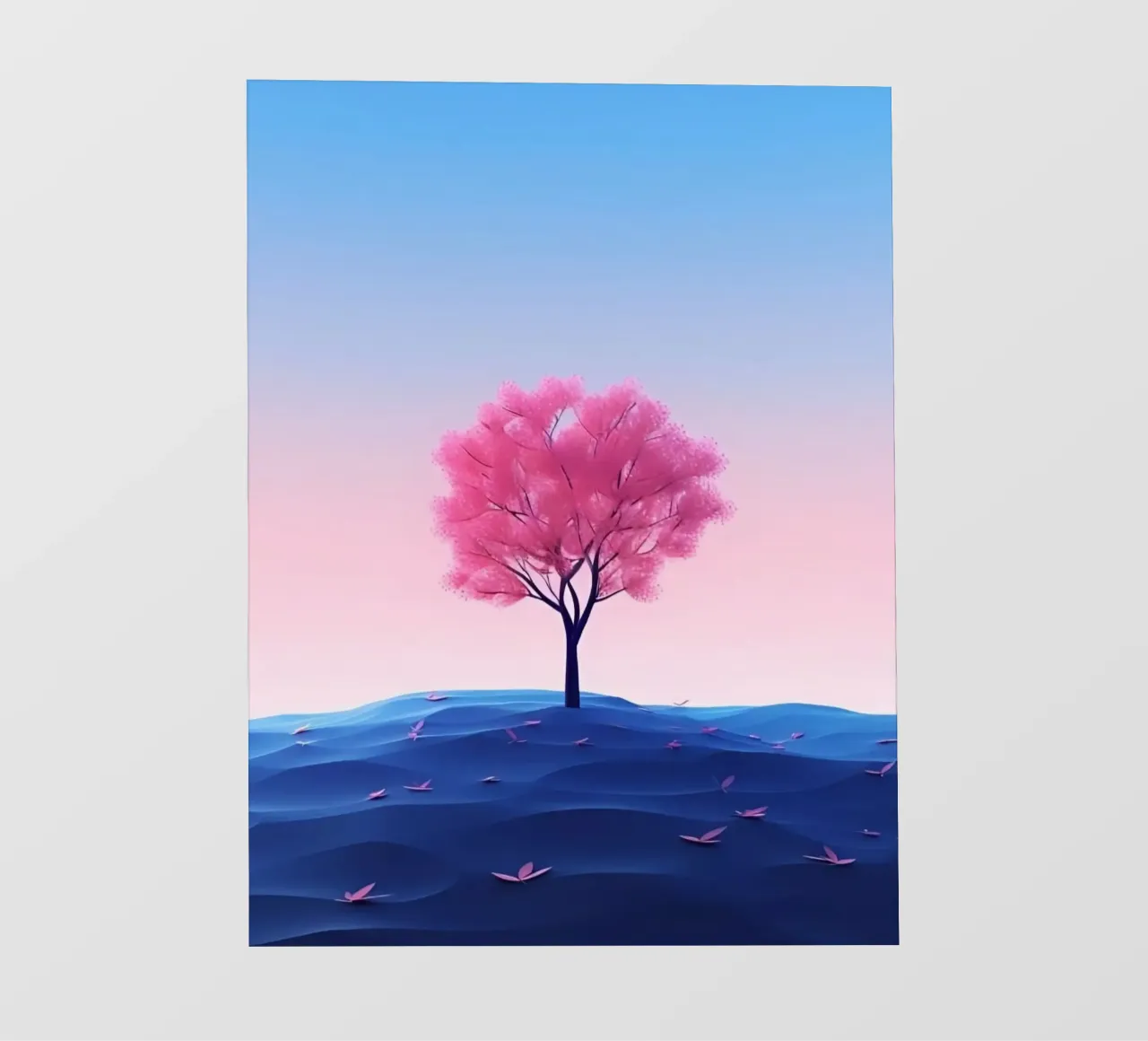 blossom and leaf telo in pvc da scoten