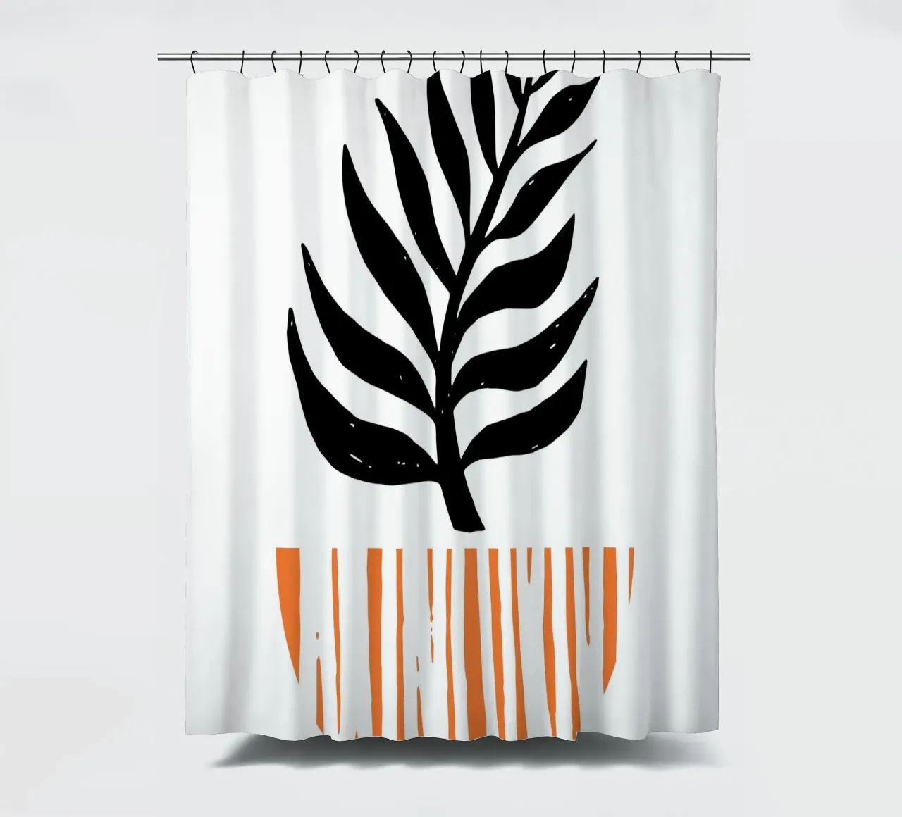 Little Plant shower curtain by Kim Hubball Studio
