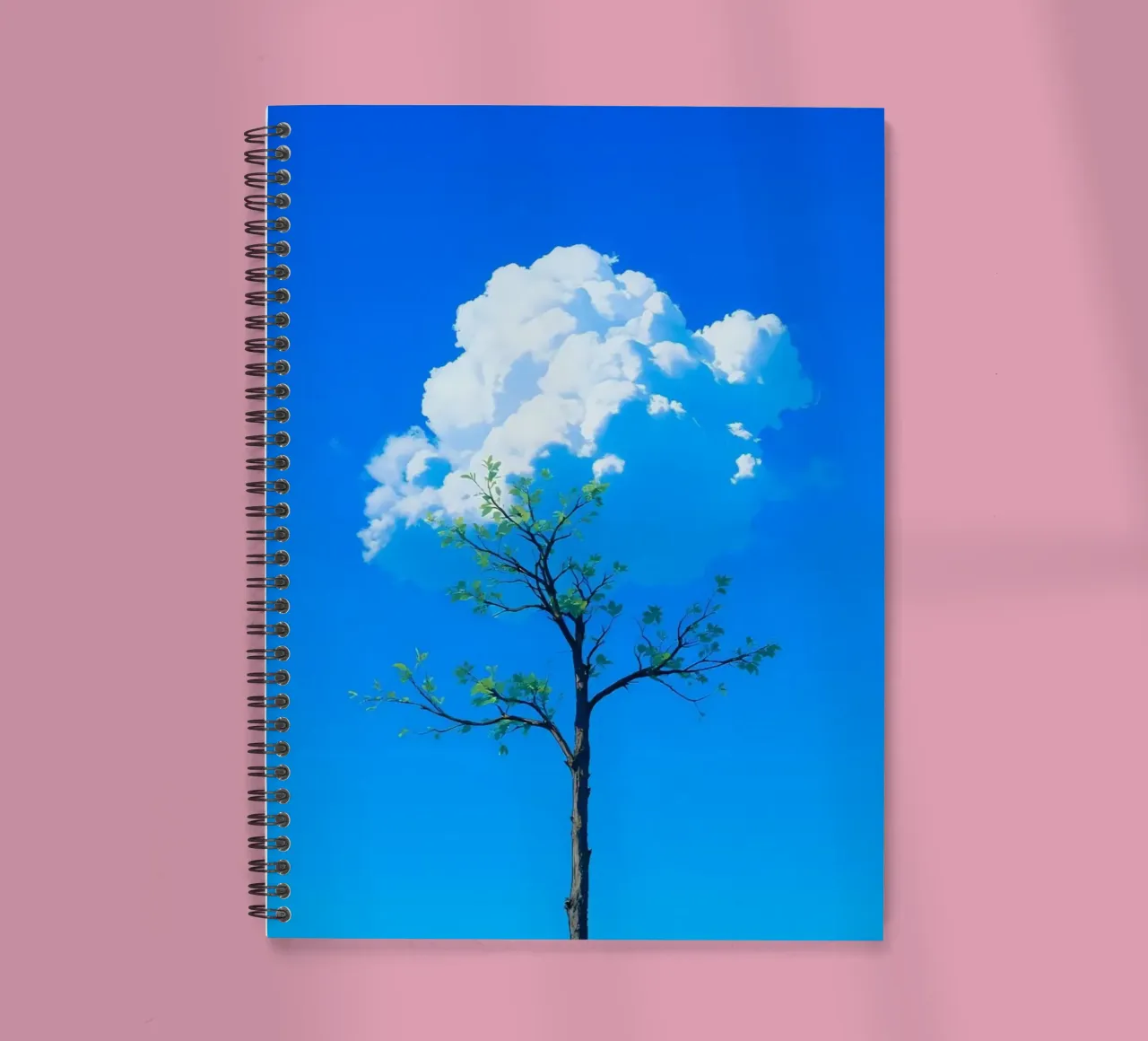 tree and cloud spiral notebook by scoten