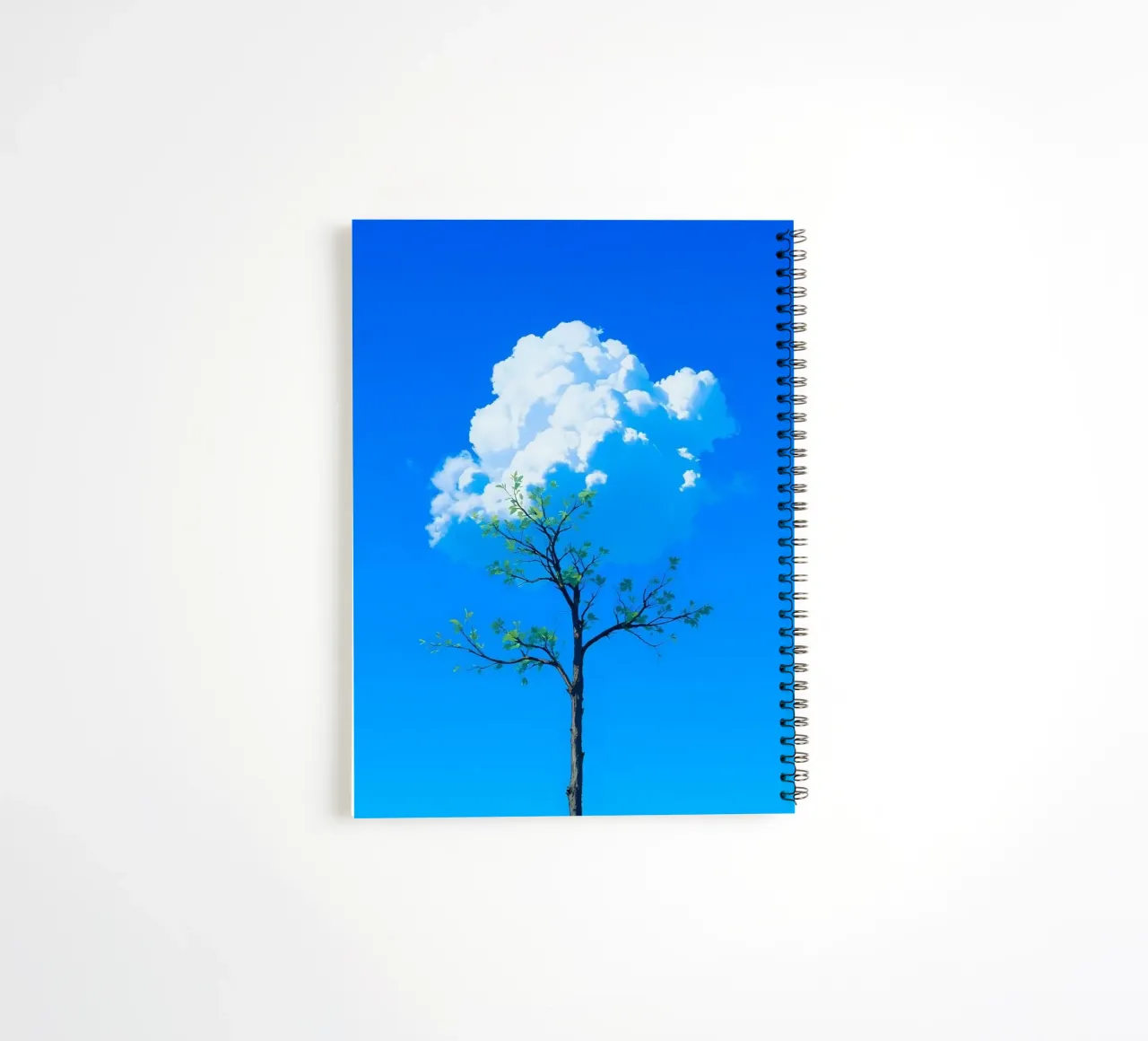 tree and cloud spiral notebook by scoten