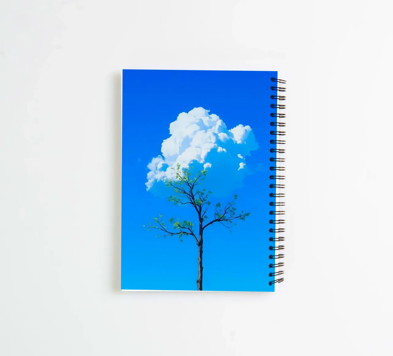 tree and cloud spiral notebook by scoten