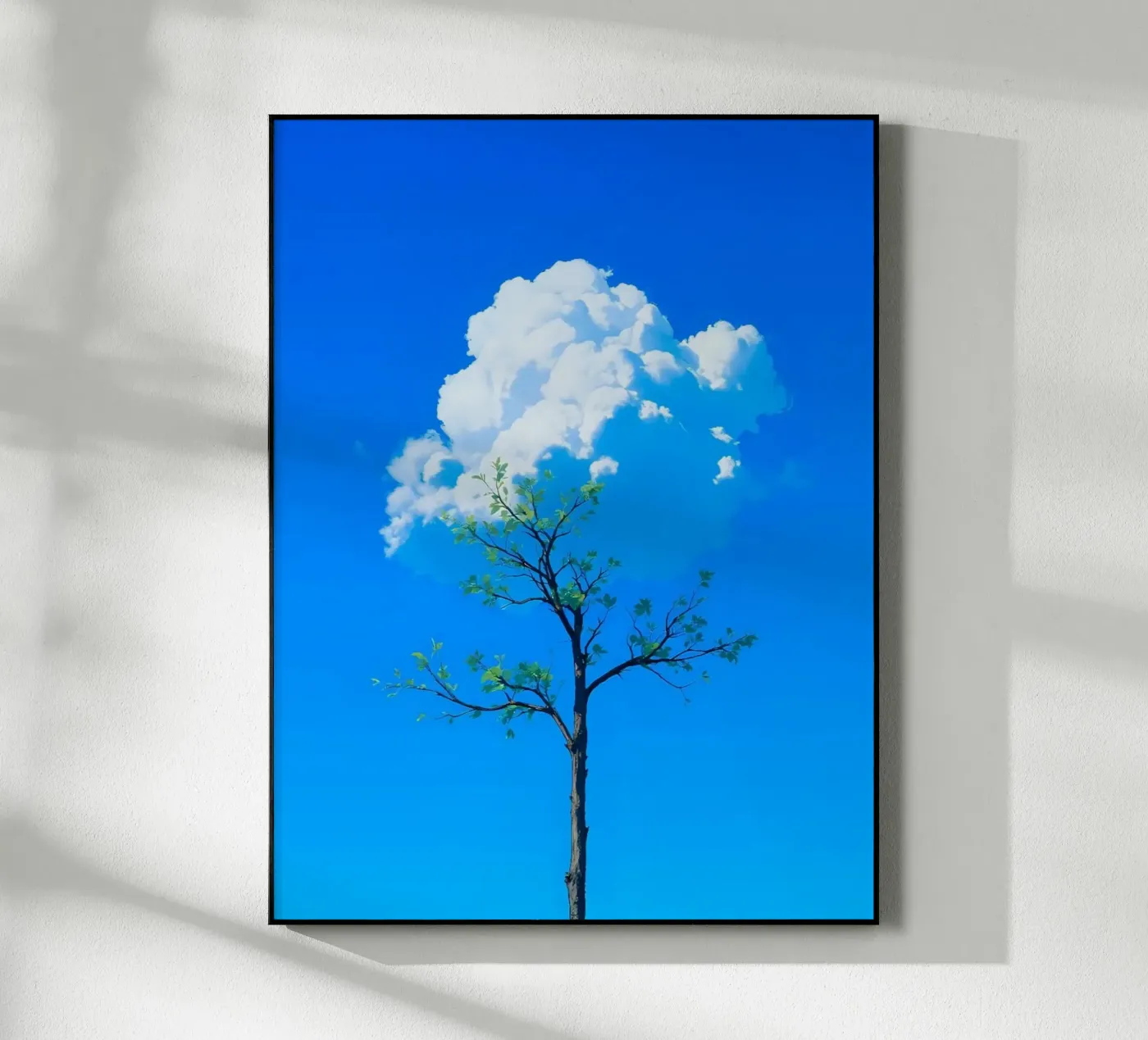 tree and cloud acrylic glass by scoten