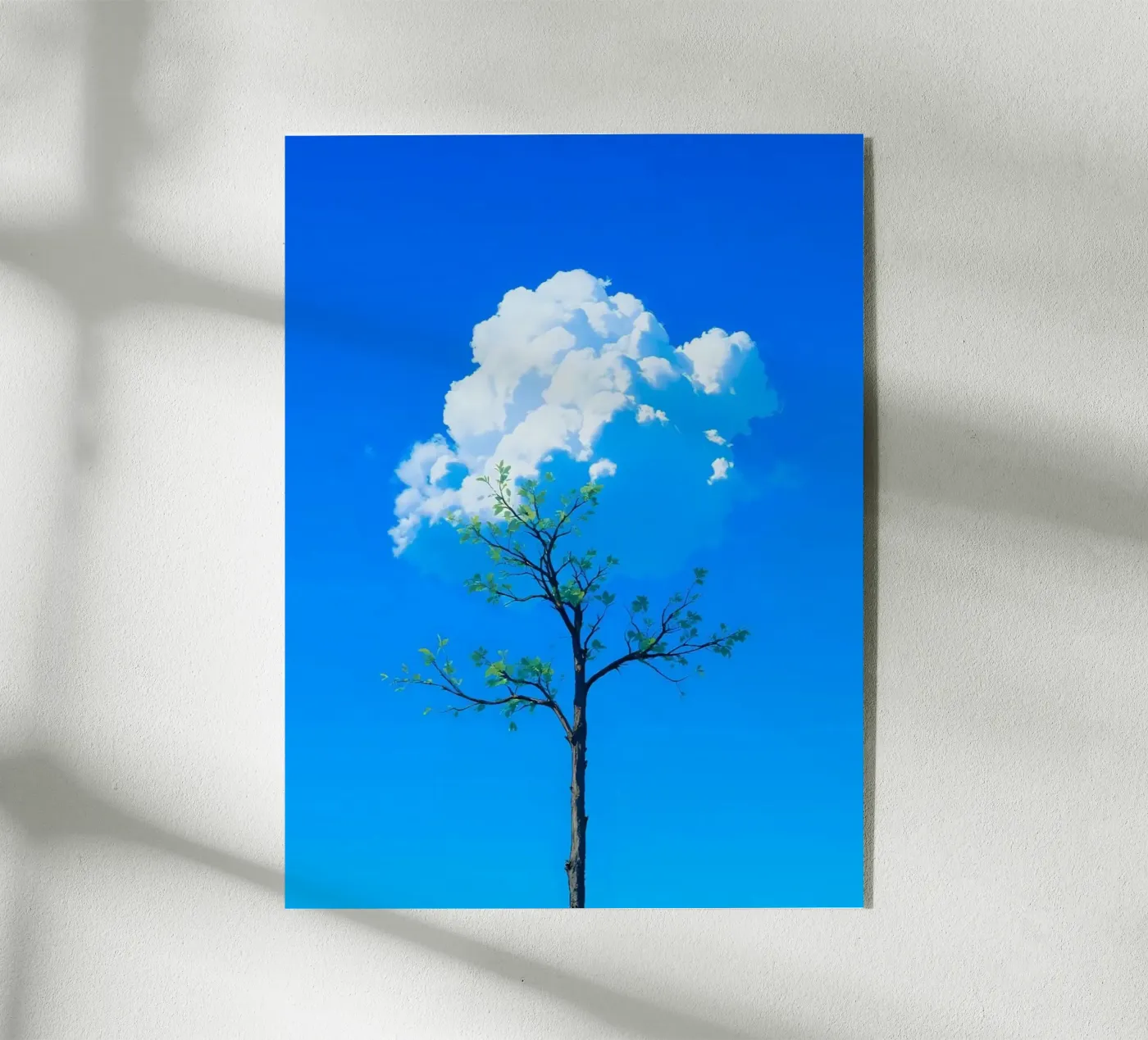 tree and cloud acrylic glass by scoten
