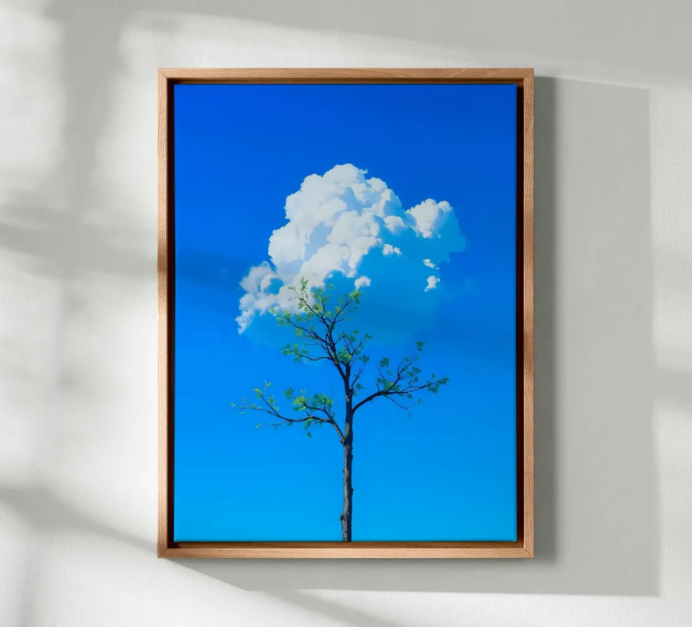 tree and cloud Leinwand von scoten
