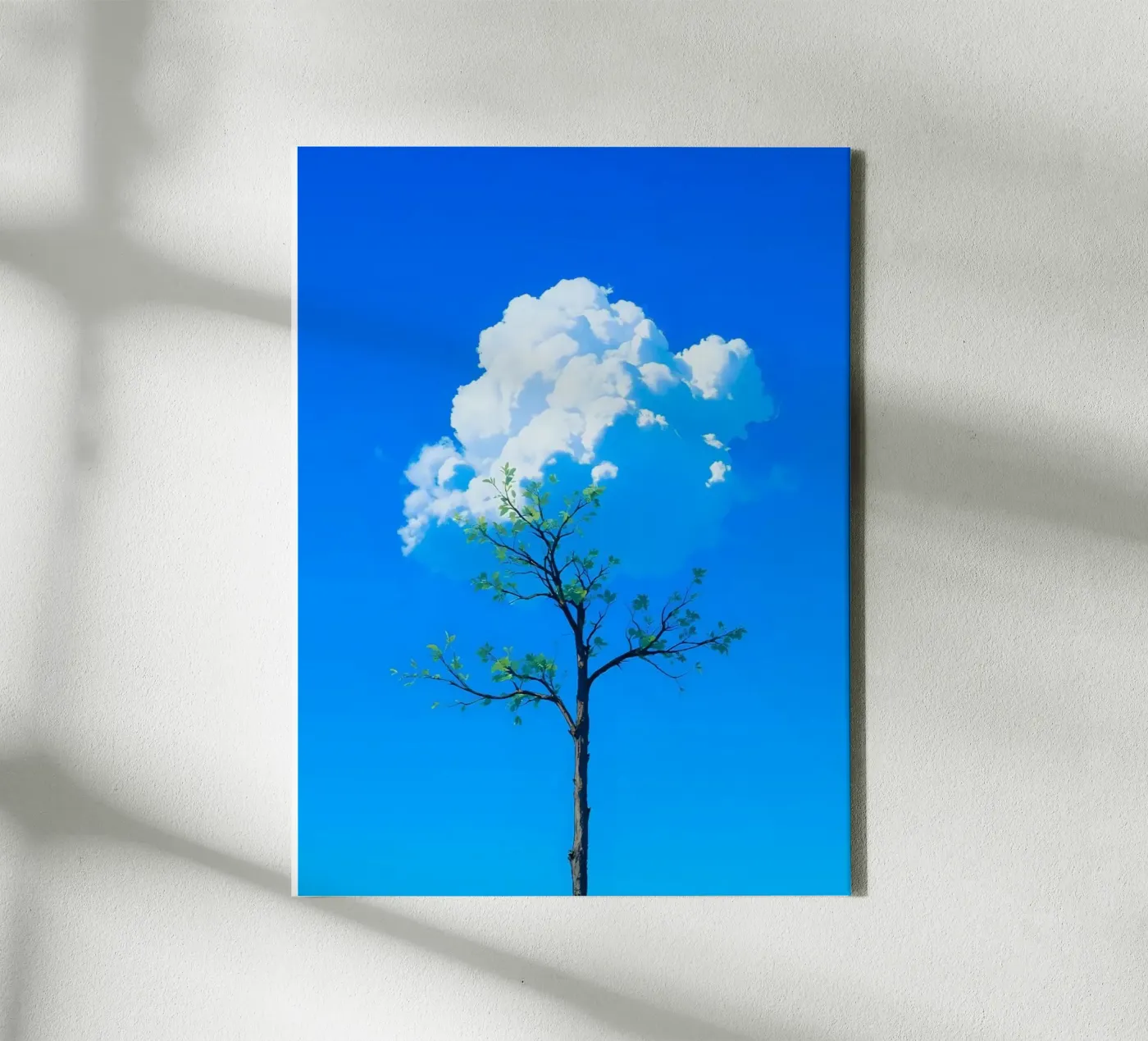 tree and cloud Leinwand von scoten