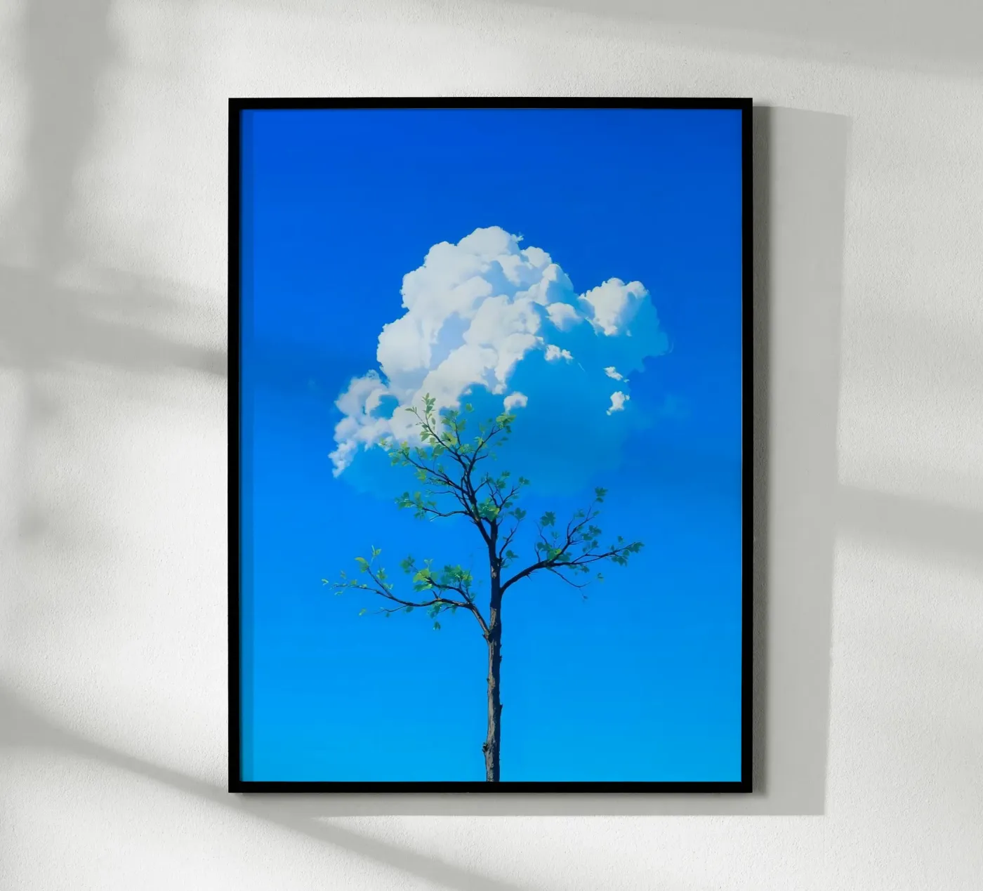 tree and cloud Poster von scoten