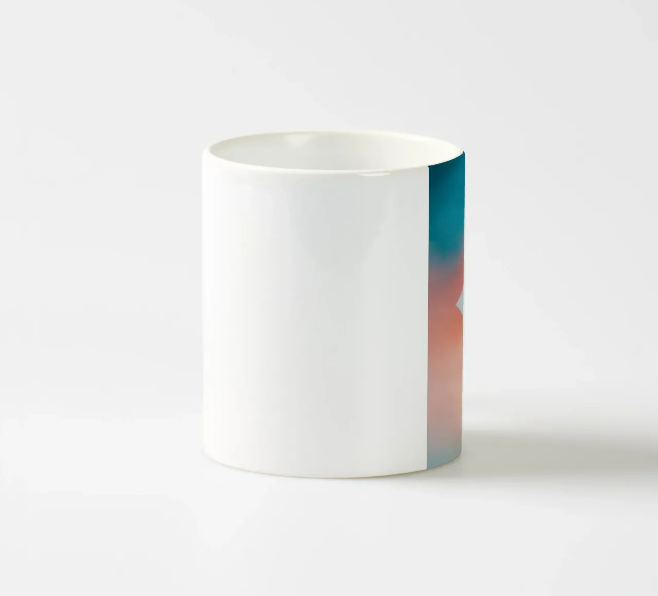 paper plane in gradient tazza in ceramica da scoten