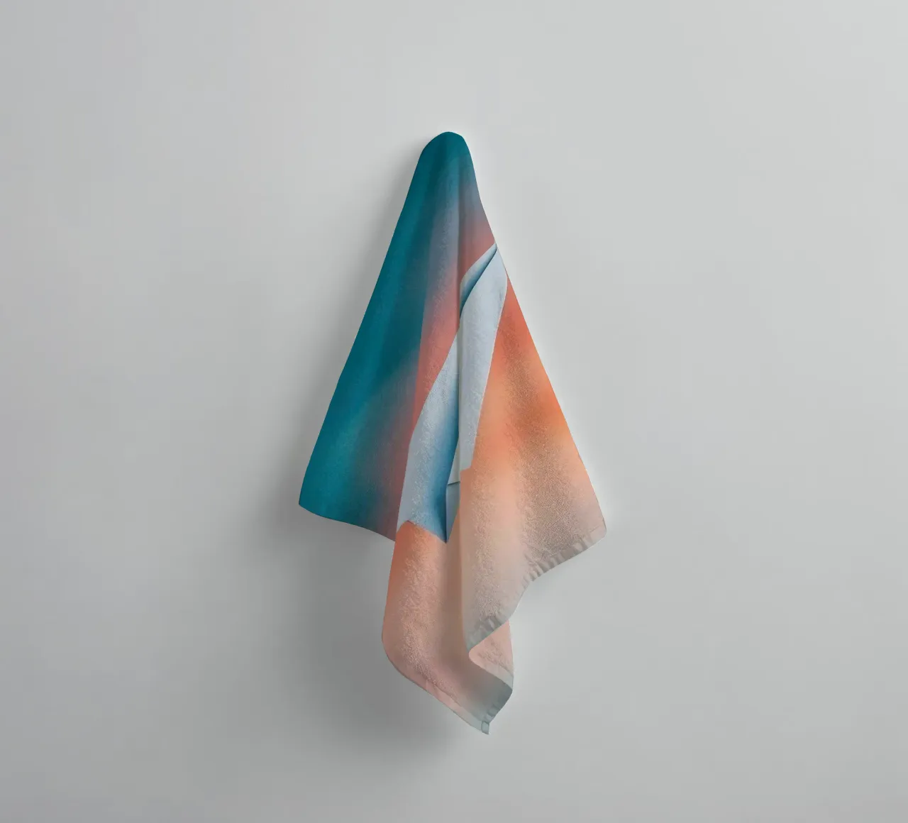 paper plane in gradient asciugamano da bagno da scoten