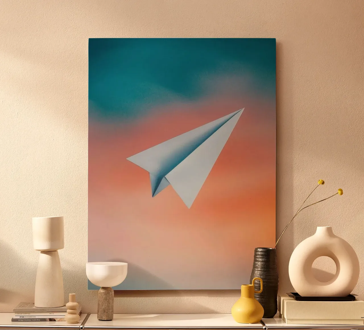 paper plane in gradient pannello forex da scoten