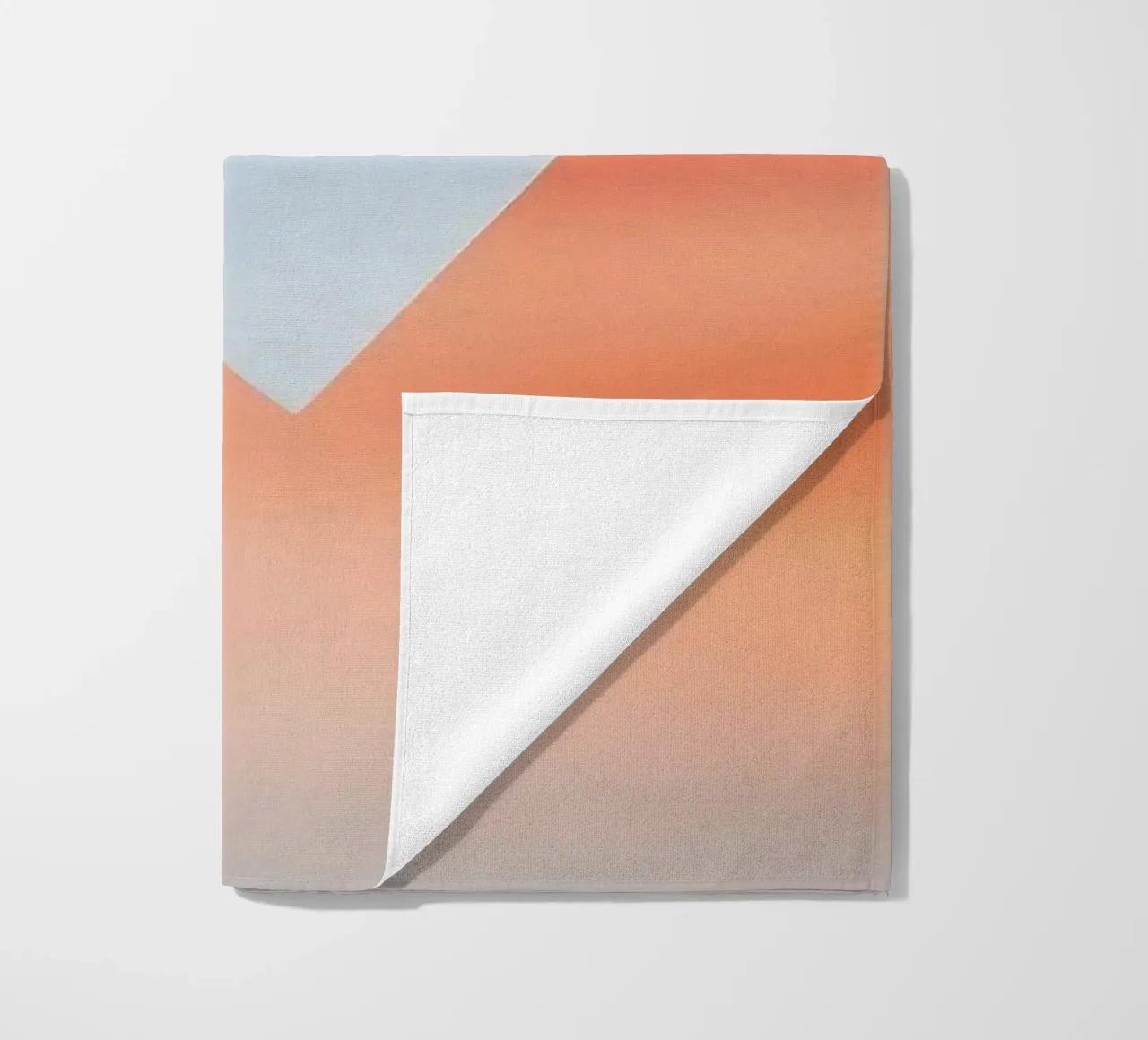 paper plane in gradient telo mare da scoten