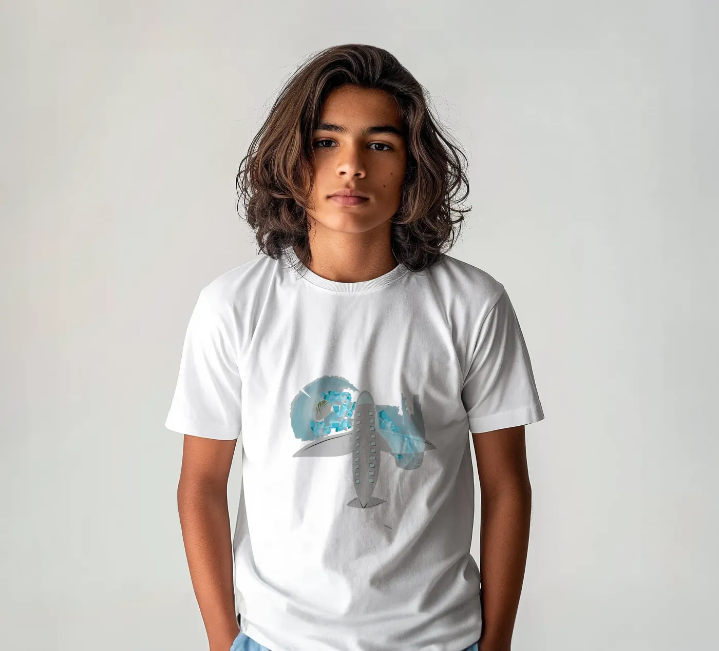 Avion t-shirt bambini da Design Plaisirs