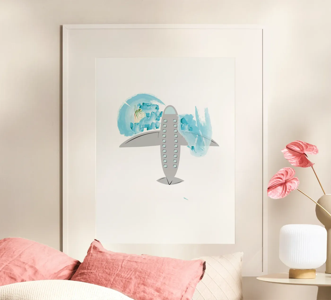 Avion poster de Design Plaisirs