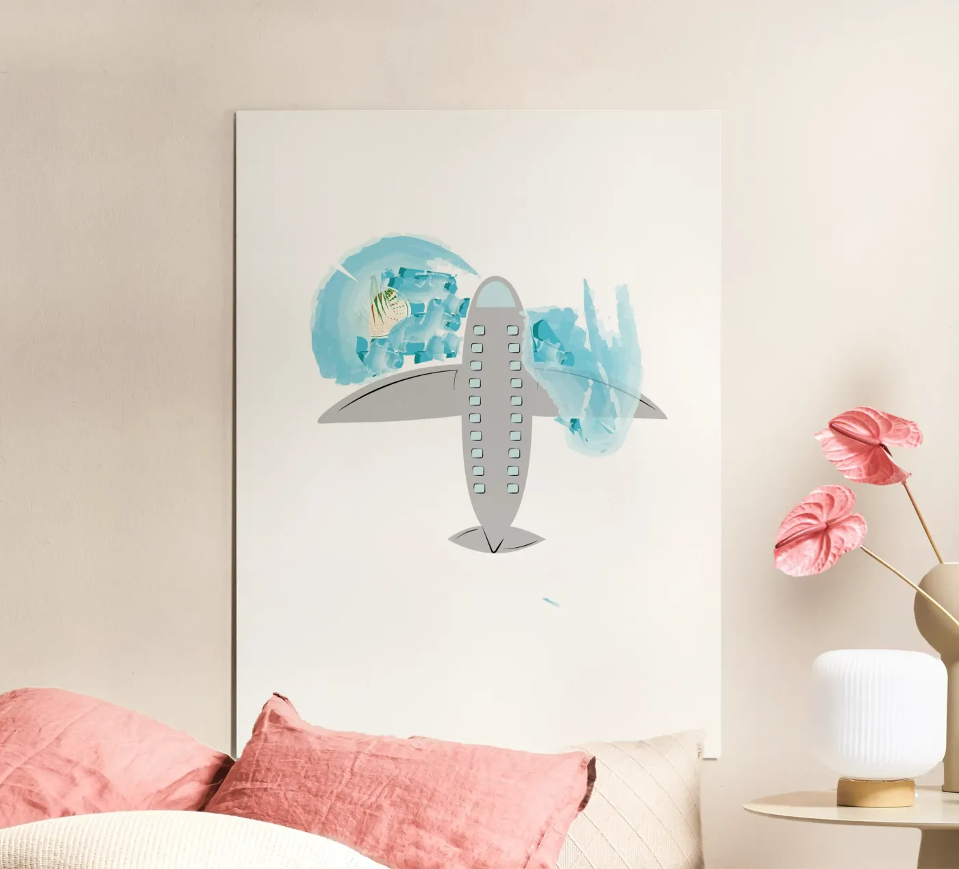 Avion poster de Design Plaisirs