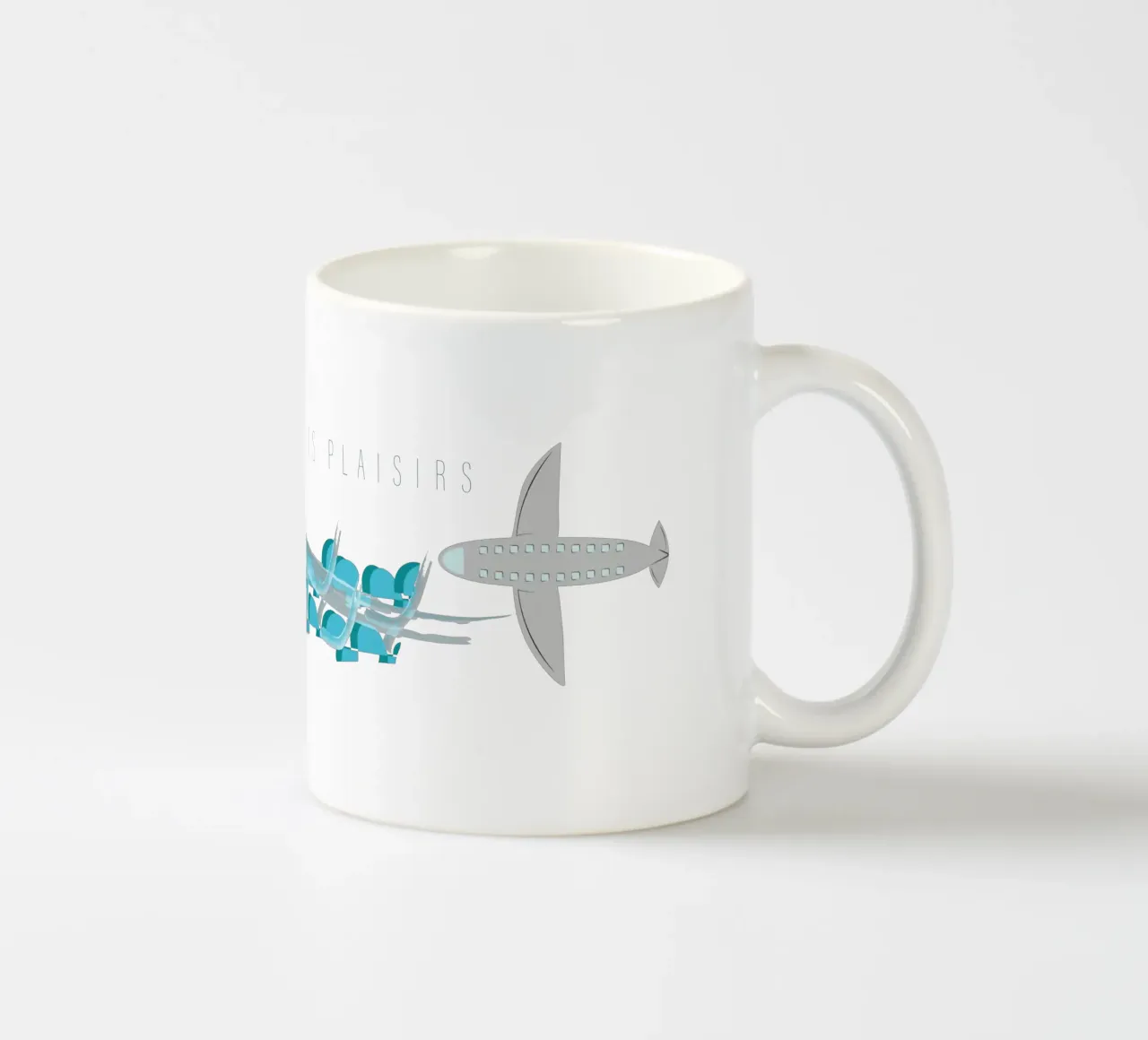 In volo tazza in ceramica da Design Plaisirs