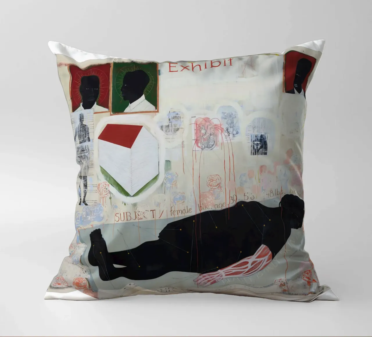 Assioma anatomico (1993) cuscino da carol shop