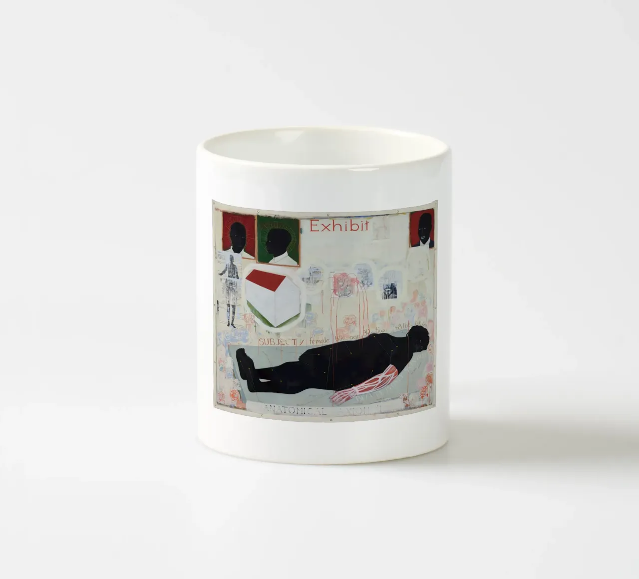 Assioma anatomico (1993) tazza in ceramica da carol shop