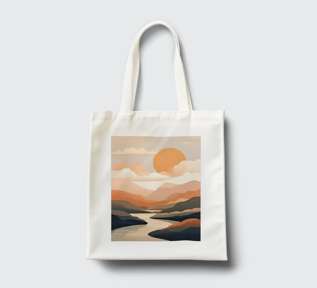Gelassener Sonnenuntergang Jutebeutel von Artistic-shop