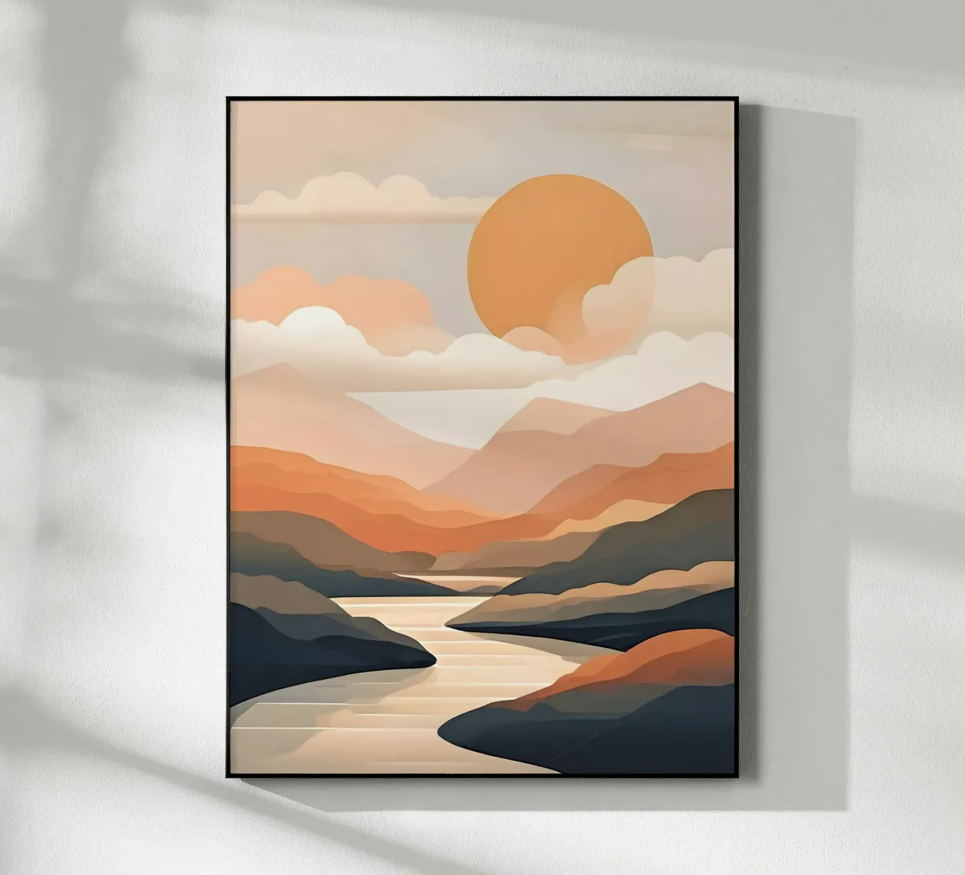 Tramonto sereno plexiglass da Artistic-shop